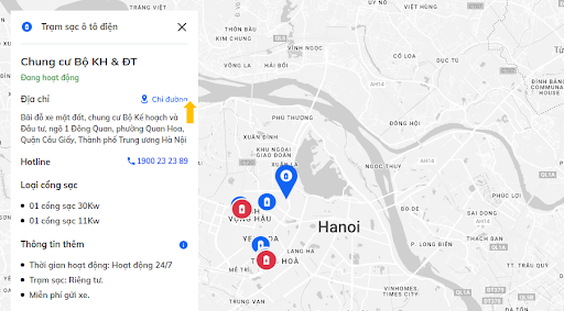 Hướng dẫn tìm trạm sạc và thanh toán phí sạc trên ưng dụng vinfast - 7